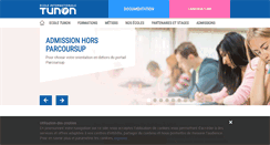Desktop Screenshot of ecole-tunon.com